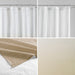 Ara - Ombre Printed Shower Curtain - Taupe - Simple Home Plus