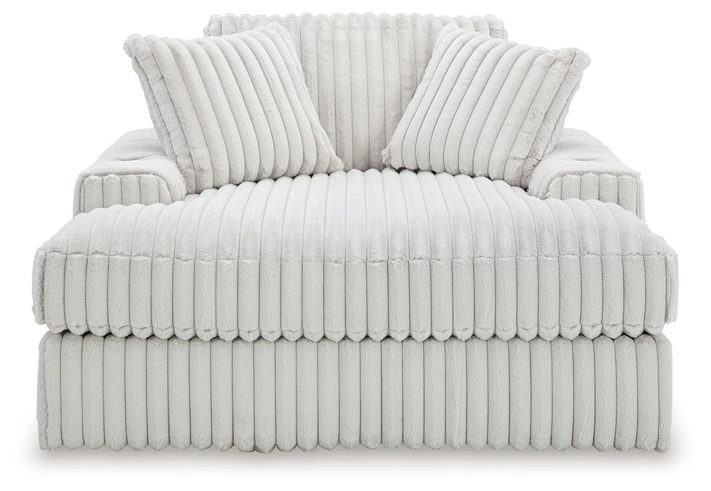 Stupendous - Oversized Chaise - Alloy AS-IS