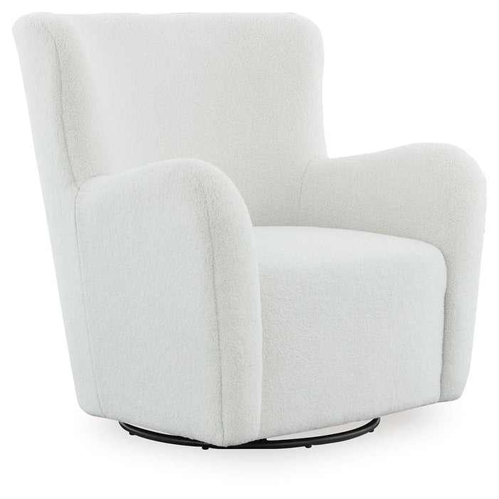 Rowenburg - Swivel Glider Accent Chair - Simple Home Plus