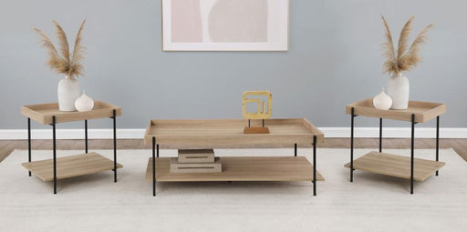 Fallon - Rectangular Coffee Table Set - Simple Home Plus