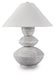 Brickdon - Distressed White - Poly Table Lamp - Simple Home Plus