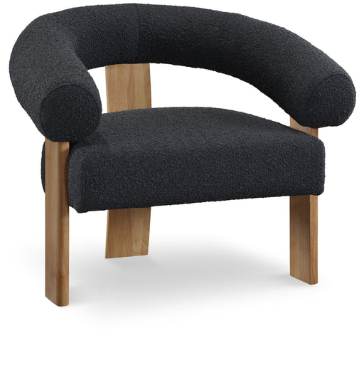 Winston - Accent Chair With Natural Legs - Simple Home Plus