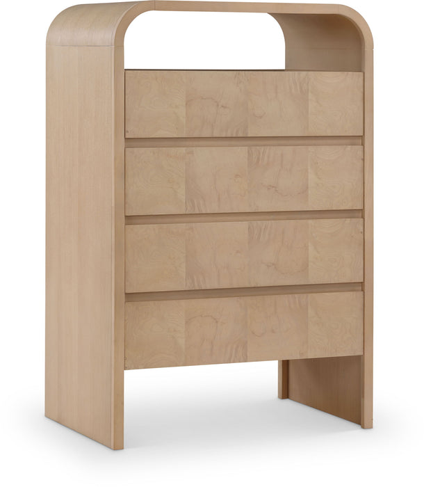 Giada - Solid Wood And Veneer Chest - Simple Home Plus