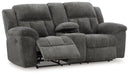 Frohn - Dbl Reclining Loveseat With Console - Simple Home Plus