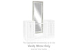 Chalanna - Vanity Mirror - White - Simple Home Plus