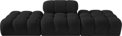 Ames - 3 Piece Boucle Upholstered Modular Sofa With 2 Backless Seats - Simple Home Plus