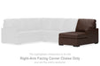McDowlan - RAF Corner Chaise - Coffee - Simple Home Plus