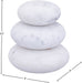 Pumpkin - 3 Piece Marble Decorative Object - Simple Home Plus