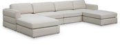 Beckham - 6 Piece Double Chaise Modular Sectional - Simple Home Plus