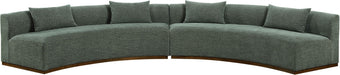 Avanti - 182.5" Chenille Fabric Upholstered 2 Piece Modular Sectional - Simple Home Plus