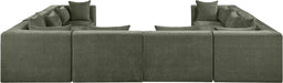Stellar - 8 Piece Chenille Fabric Upholstered Modular Sectional - Simple Home Plus