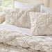 Lily - Full/Queen 3 Piece Comforter Set - Ivory - Simple Home Plus