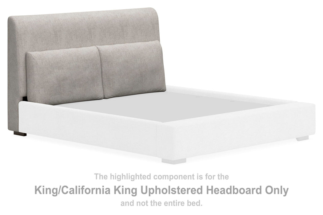 Cabalynn - King/Cal King Uph Headboard - Oatmeal - Simple Home Plus