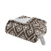 Amira - Dream Soft Heated Throw - Brown Geo - Simple Home Plus