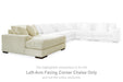 Lindyn - LAF Corner Chaise - Ivory - Simple Home Plus