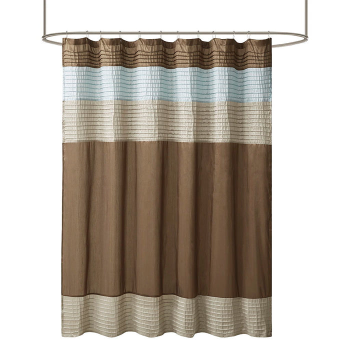Amherst - Shower Curtain - Blue - Simple Home Plus