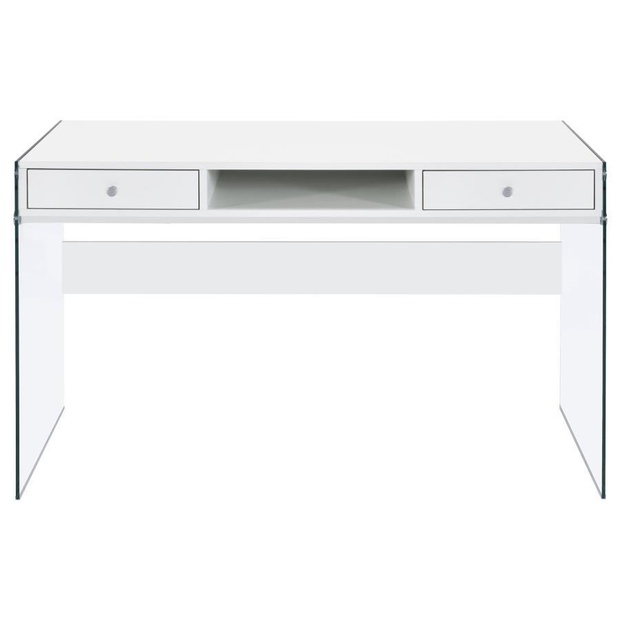 Dobrev - 2-Drawer Writing Desk - Simple Home Plus