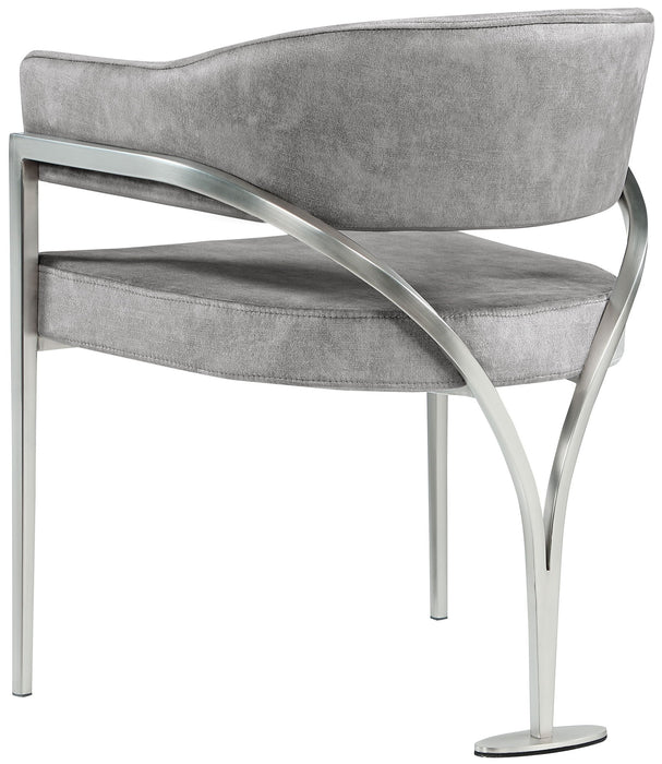 Madelyn - Dining Chair (Set of 2) - Brushed Chrome - Simple Home Plus