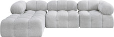 Ames - 4 Piece Fabric Modular Sectional - Simple Home Plus