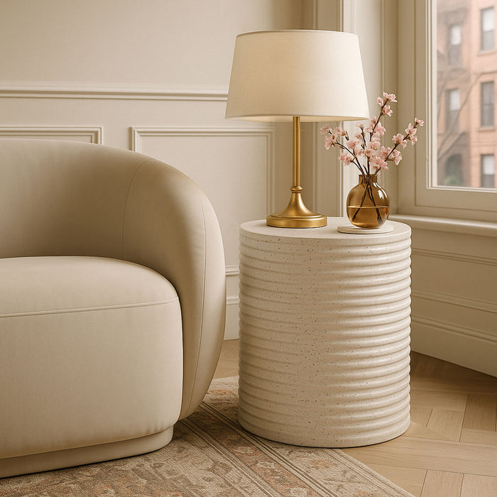 Nobi - Concrete End Table - Simple Home Plus
