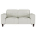 Deerhurst - Upholstered Track Arm Tufted Loveseat - Greige - Simple Home Plus