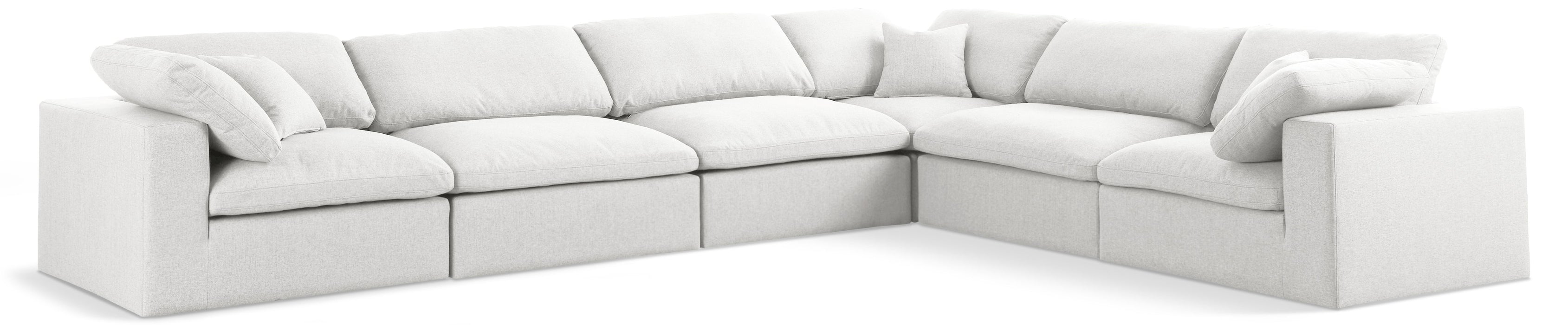 Serene - 6 Piece Modular Sectional - Simple Home Plus