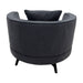 Harper - Swivel Chair - Dark Gray - Simple Home Plus