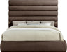 Adam - Chenille Fabric Bed With 70.5" Headboard - Simple Home Plus