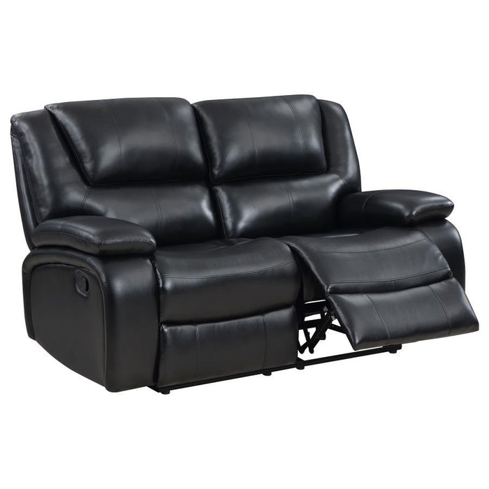 Camila - Upholstered Motion Reclining Loveseat - Simple Home Plus