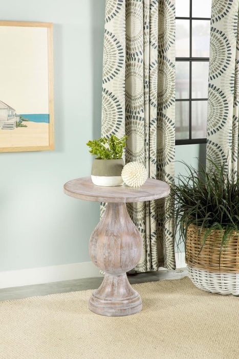 Dianella - Round Pedestal Base Accent Side Table - Simple Home Plus