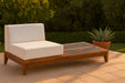 Rio - Chair With Integrated Table - Off White - Simple Home Plus