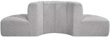 Arc - Boucle Fabric 4 Piece Modular Sofa - Simple Home Plus