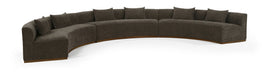 Avanti - Chenille Fabric Upholstered 3 Piece Modular Sectional - Simple Home Plus