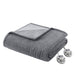 Dream Soft Heated - Twin Blanket - Gray - Simple Home Plus
