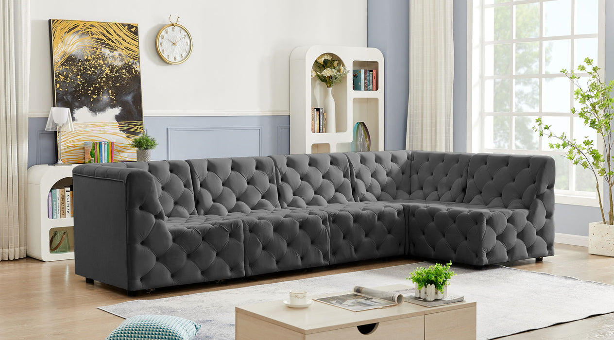 Tuft - 5 Piece Modular Sectional - Simple Home Plus