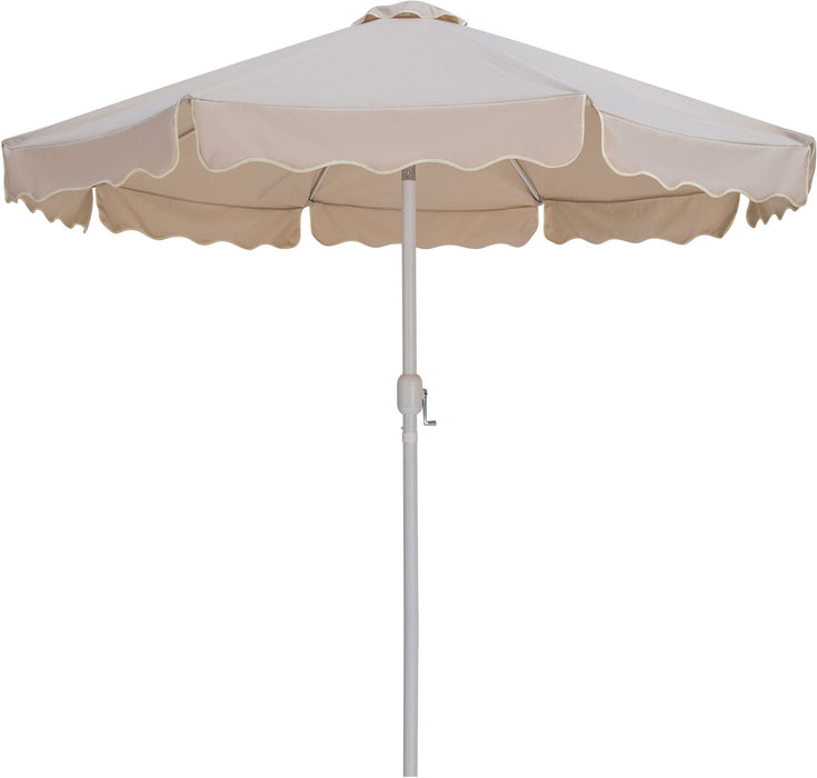 Amalfi - Aluminum Patio Umbrella - White Base / White Pole - Simple Home Plus