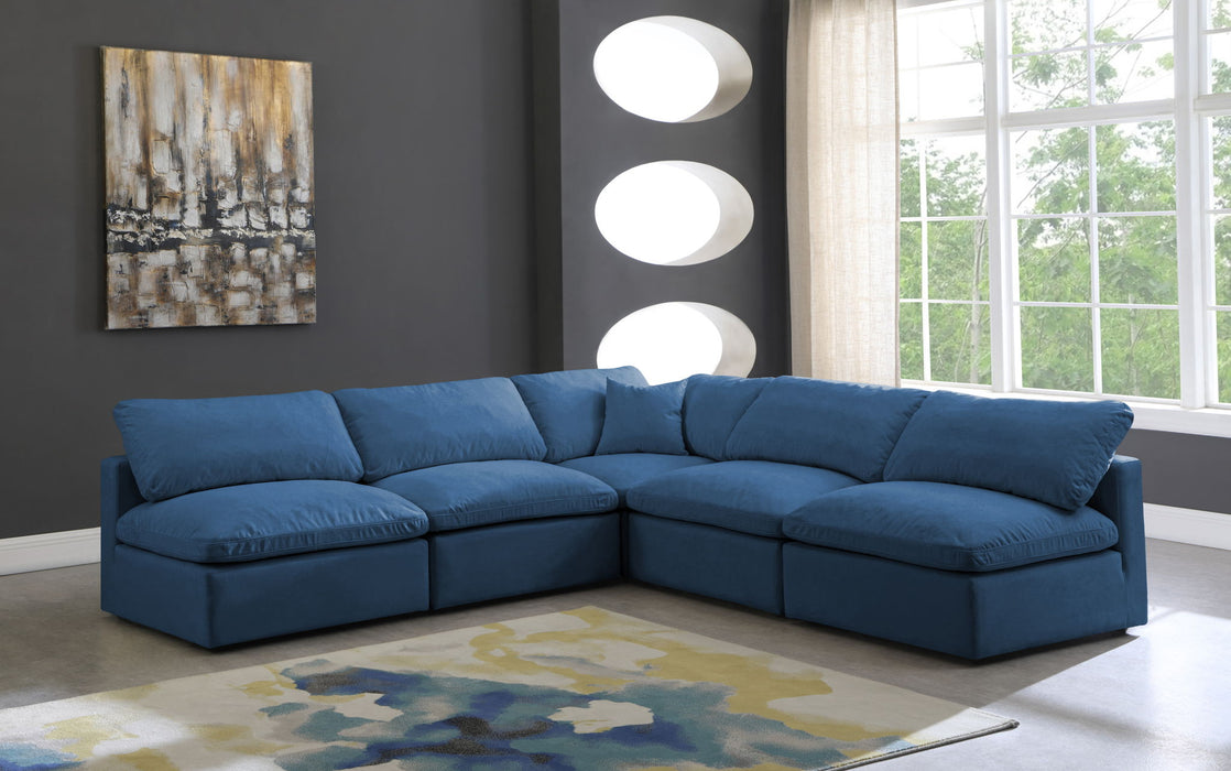 Plush - 5 Piece Modular Sectional - Simple Home Plus