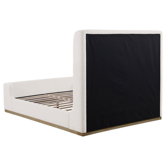 Nala - Upholstered Sleigh Bed - Simple Home Plus