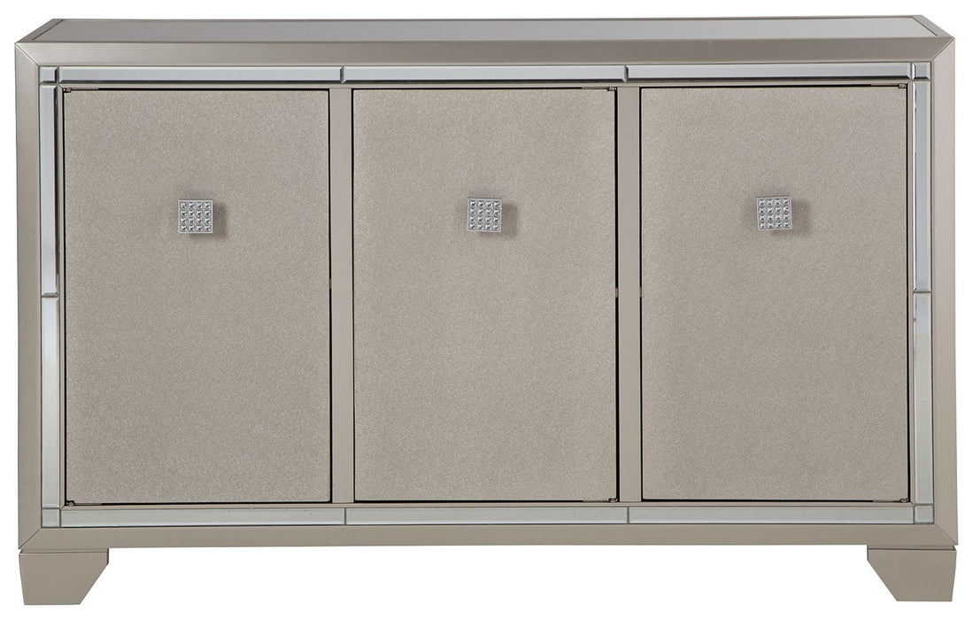 Chaseton - Champagne - Accent Cabinet - Simple Home Plus