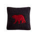 Alton - King Down Alternative Comforter Set - Red / Black - Simple Home Plus