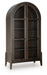 Benhall - Accent Cabinet - Dark Brown - Simple Home Plus