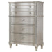 Evangeline - 6-Drawer Bedroom Chest - Silver Oak - Simple Home Plus