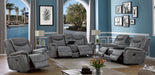 Conrad - Upholstered Padded Arm Motion Sofa Set - Simple Home Plus