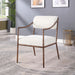 Bastille - Upholstered Dining Arm Chair (Set of 2) - Bronze Frame - Simple Home Plus