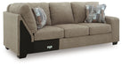 Newellen - RAF Sofa With Corner Wedge - Beige - Simple Home Plus