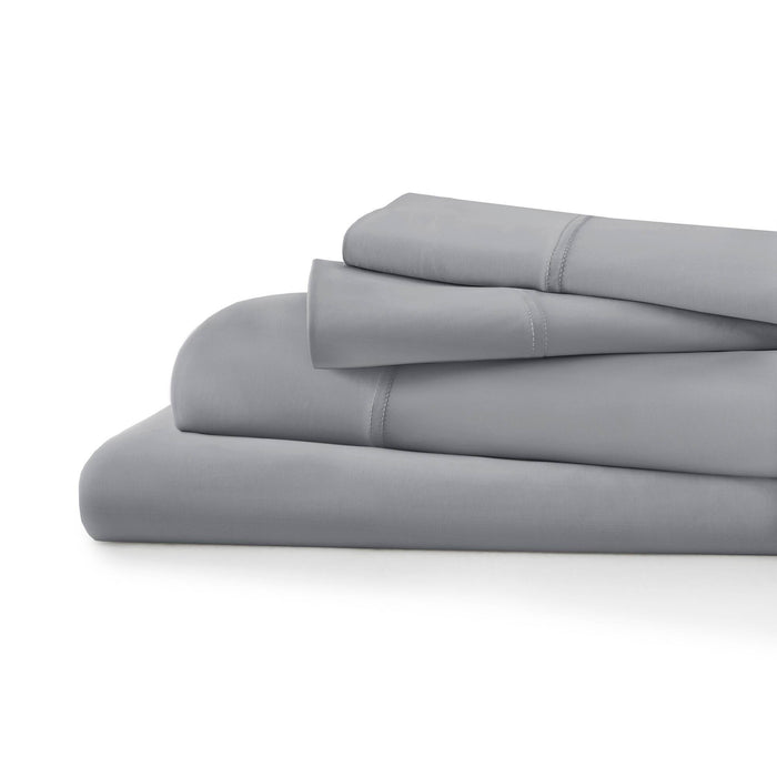 Queen Stretch Jersey Sheet Set - Gray - Simple Home Plus