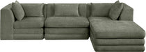 Stellar - 4 Piece Upholstered Modular Sectional - Simple Home Plus