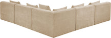 Stellar - 5 Piece Upholstered Modular Sectional - Simple Home Plus