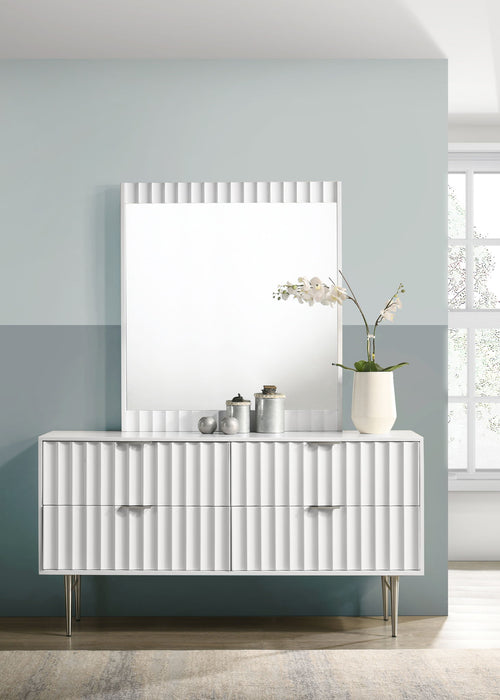 Modernist - Mirror - White - Simple Home Plus