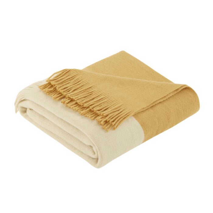 Stockholm - Throw - Yellow - Simple Home Plus